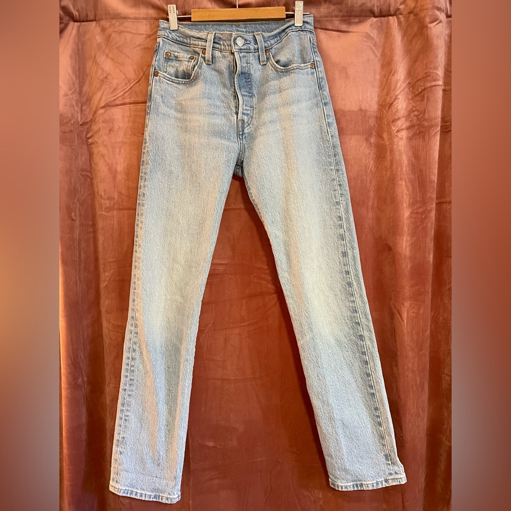Levi’s Premium 501 Original Fit Jeans, Light Wash